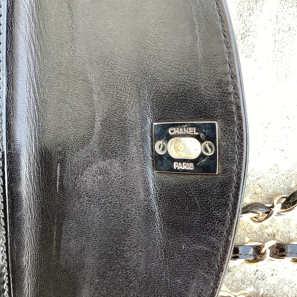 100% Auth. Chanel vintage Camera shoulder bag - Picture 10 of 15